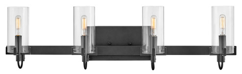 Large Four Light Vanity (87|58064BK)