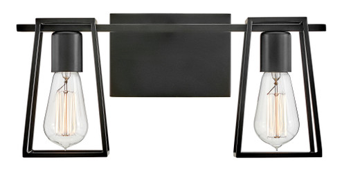 Small Two Light Vanity (87|5162BK)