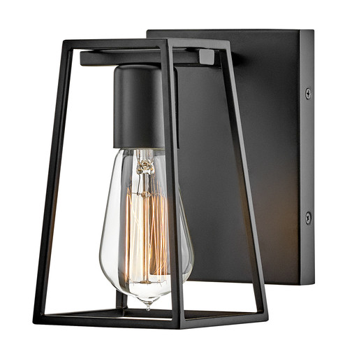 Small Single Light Vanity (87|5160BK)