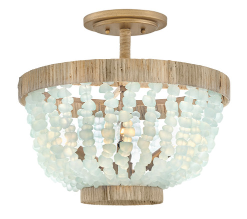 Medium Semi-Flush Mount (88|FR30203BNG-BG)