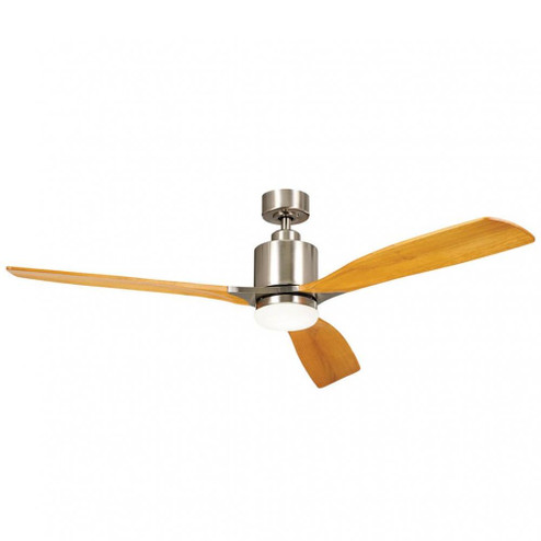 60'' Ridley II 3 Blade Indoor Ceiling Fan with Etched Cased Opal Glass (2|300075BSS)
