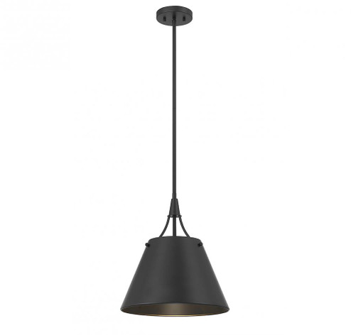 Willis 1-Light Pendant in Matte Black (128|7-4499-1-89)