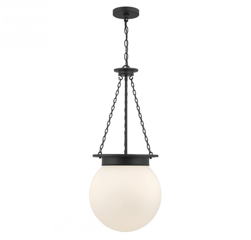 Manor 3-Light Pendant in Matte Black (128|7-3901-3-89)