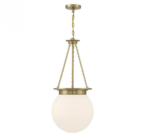 Manor 3-Light Pendant in Warm Brass (128|7-3901-3-322) Manor 3-Light Pendant in Warm Brass (128|7-3901-3-322)