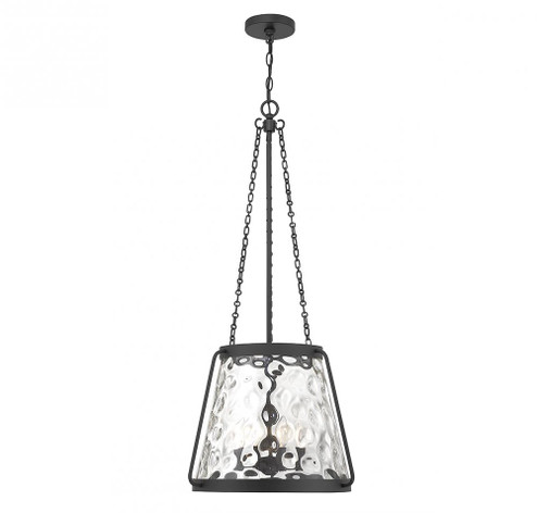 Crawford 4-Light Pendant in Matte Black (128|7-1804-4-89)