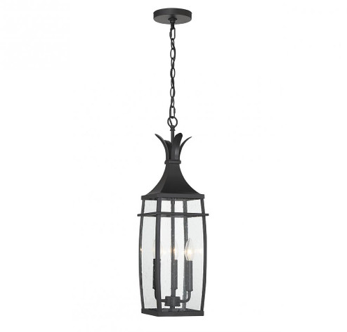 Montpelier 3-Light Outdoor Hanging Lantern in Matte Black (128|5-763-BK)