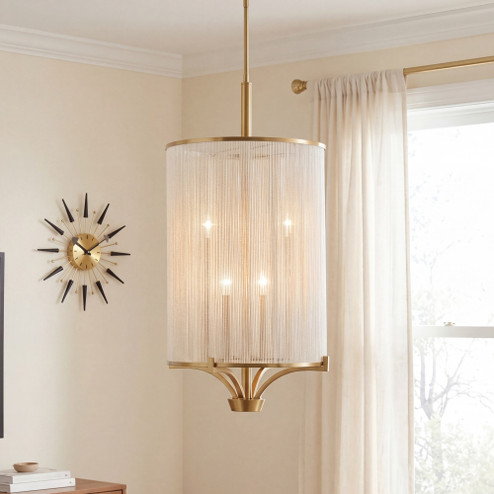 Wynwood 4-Light Chandelier in Warm Brass (128|1-7750-4-322)