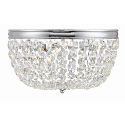 Nola 14.25'' Polished Chrome Flush Mount (205|NOL-314-CH-CL-MWP)
