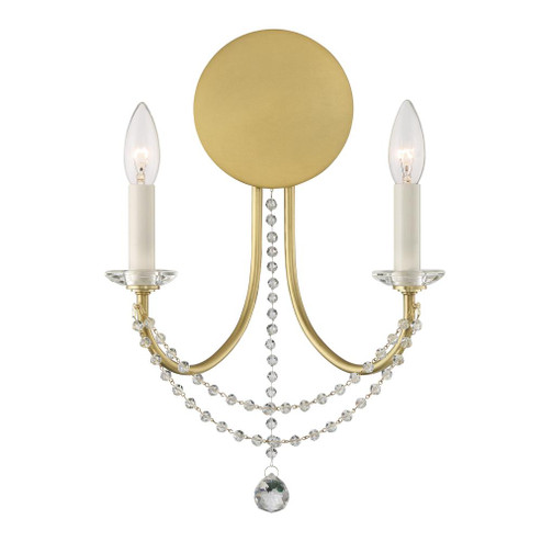 Delilah 12.25'' Aged Brass Sconce (205|DEL-90802-AG)