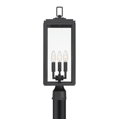 Byron 3 Light Matte Black Outdoor Post (205|BYR-80109-MK)