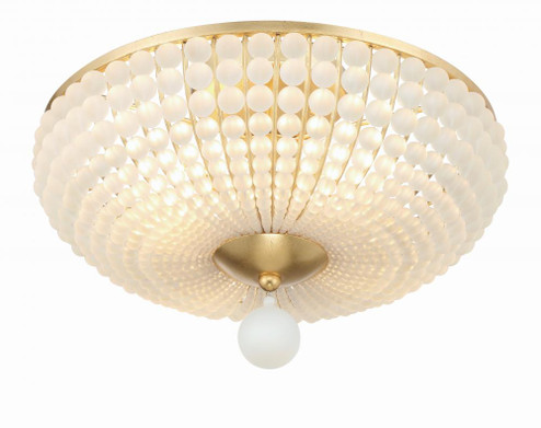 Bella 18'' Antique Gold Semi Flush Mount (205|BLA-10665-GA)