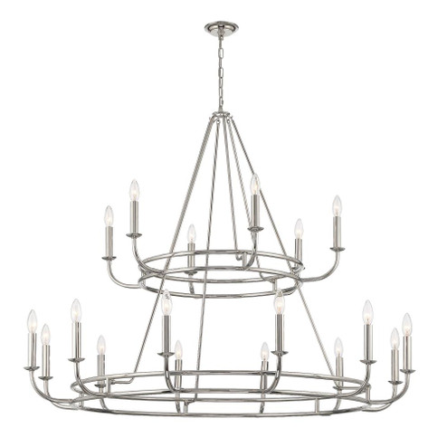 Bailey 48'' Polished Nickel Chandelier (205|BAI-A2109-PN)