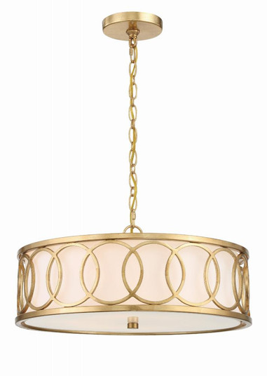 Libby Langdon Graham 18'' Antique Gold Chandelier (205|287-GA)