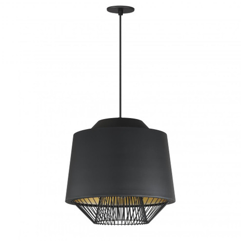Phoenix-Single Pendant (94|E11394-BKGLD)