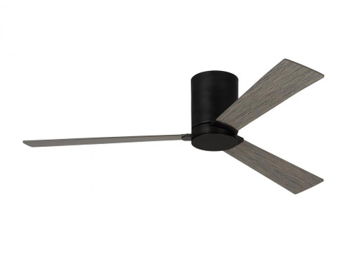 Rozzen 44-inch indoor/outdoor Energy Star hugger ceiling fan in aged pewter finish (6|3RZHR44AGP)