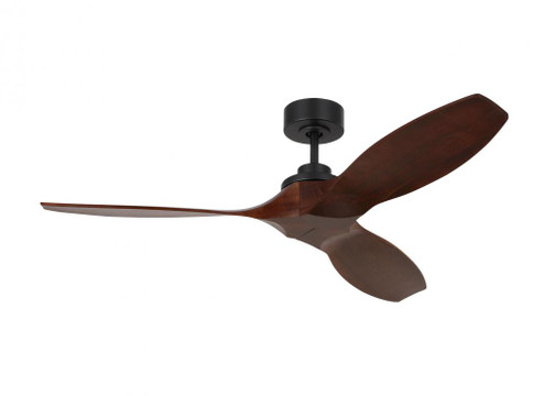 Collins 52-inch indoor/outdoor Energy Star smart ceiling fan in midnight black finish (6|3CLNSM52MBK)
