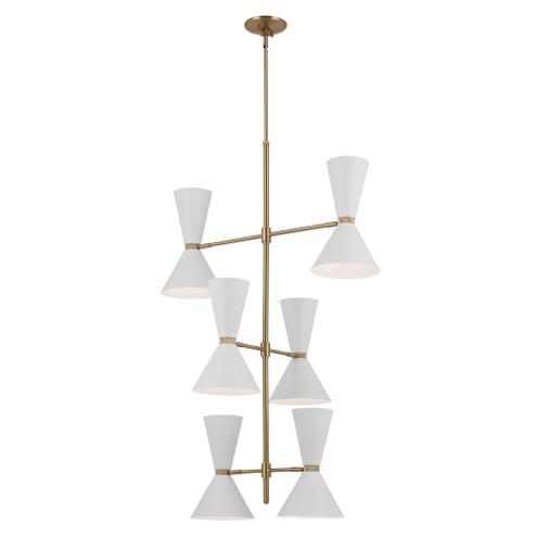 Foyer Chandelier 12Lt (2|52568CPZWH)