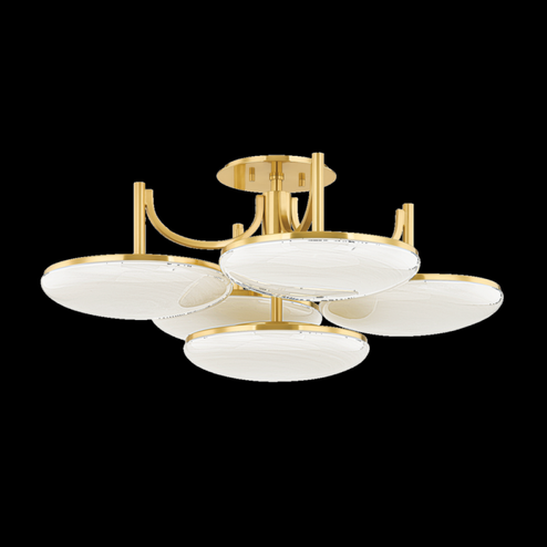 5 LIGHT SEMI FLUSH (57|2005-AGB)