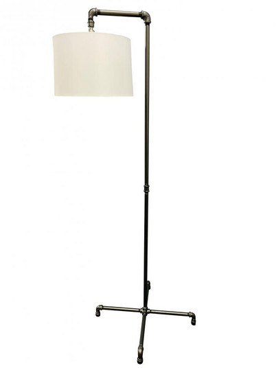 Studio Industrial Granite Downbridge Floor Lamp With Fabric Shade (34|ST601-GT)