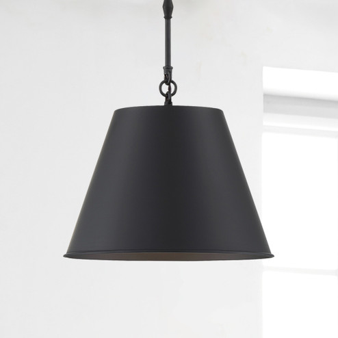 Alden 1-Light Pendant in Matte Black (128|7-232-1-89)