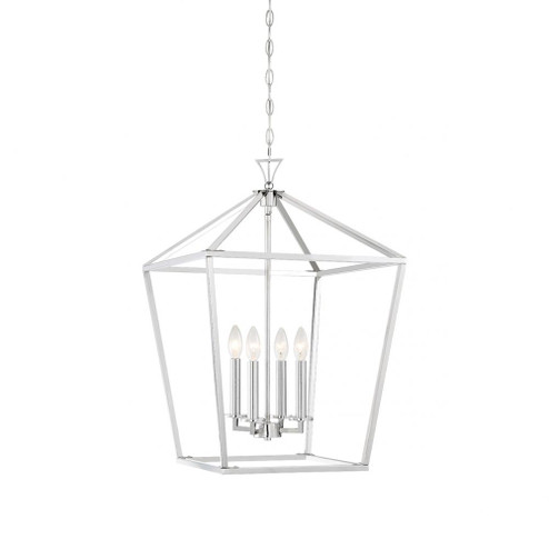 Townsend 4-Light Pendant in Polished Nickel (128|3-421-4-109)