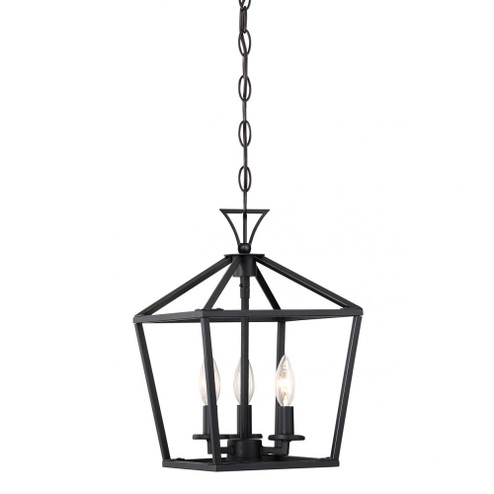 Townsend 3-Light Pendant in Matte Black (128|3-420-3-89)