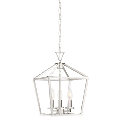 Townsend 3-Light Pendant in Satin Nickel (128|3-420-3-SN)