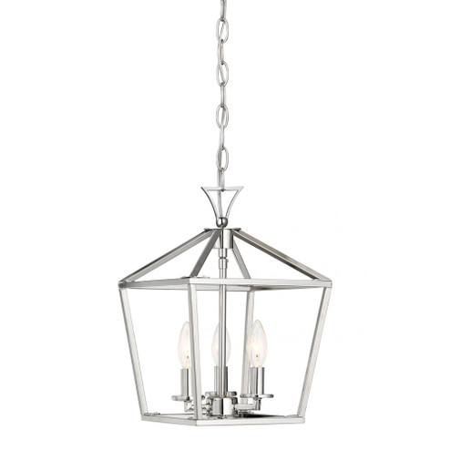 Townsend 3-Light Pendant in Polished Nickel (128|3-420-3-109)