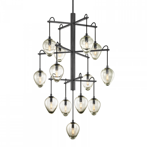 Brixton Chandelier (52|F6208-GRA/BCR)