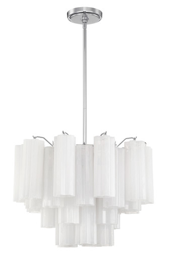 Addis 19.75'' Polished Chrome Chandelier (205|ADD-306-CH-WH)