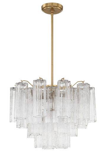 Addis 19.75'' Aged Brass Chandelier (205|ADD-306-AG-CL)