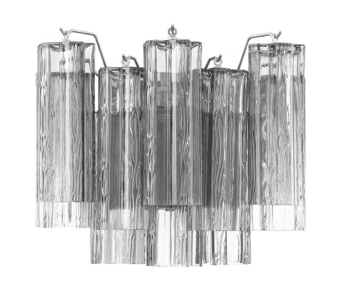 Addis 2 Light Polished Chrome Sconce (205|ADD-302-CH-SM)