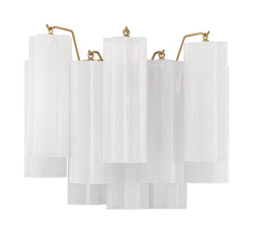 Addis 14.5'' Aged Brass Sconce (205|ADD-302-AG-WH)