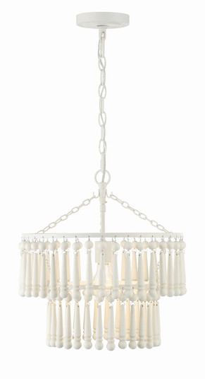 Tiana 1 Light Matte White Pendant (205|TIA-7100-MT)