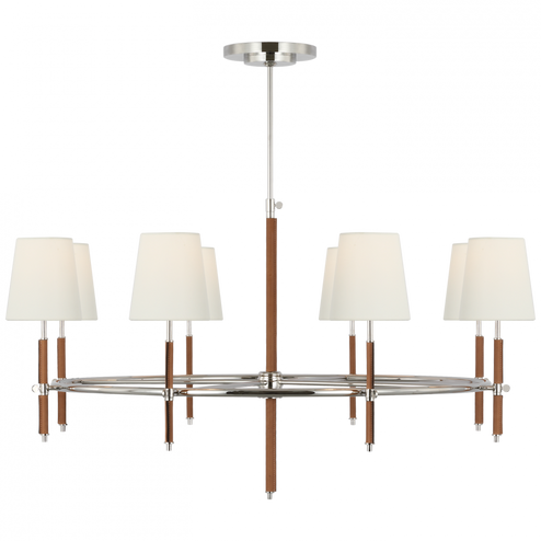 Bryant Wrapped Ring Chandelier (279|TOB 5588PN/NAT-L)