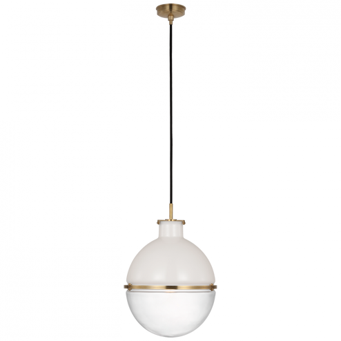 Maxey 14'' Globe Pendant (279|TOB 5486HAB-WG/CG)