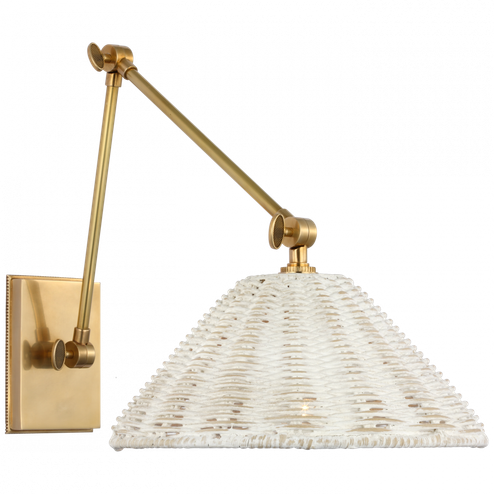 Wimberley Double Library Wall Light (279|MF 2201SB-WW)