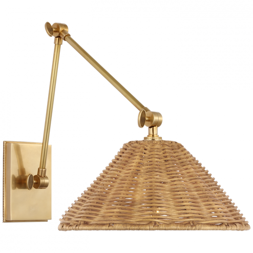 Wimberley Double Library Wall Light (279|MF 2201SB-NTW)