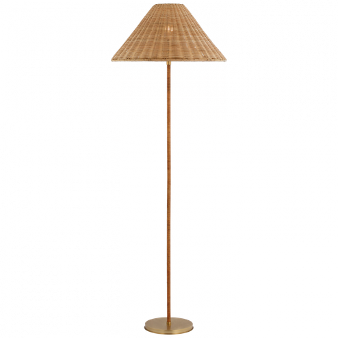 Wimberley Medium Wrapped Floor Lamp (279|MF 1200SB-NTW)
