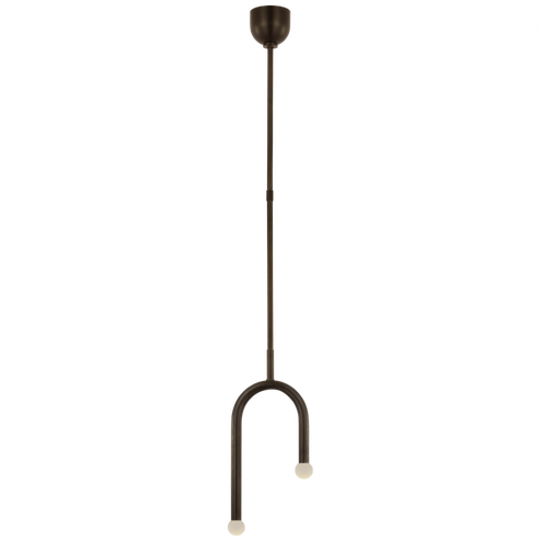 Rousseau Small Asymmetric Pendant (279|KW 5590BZ-ECG)