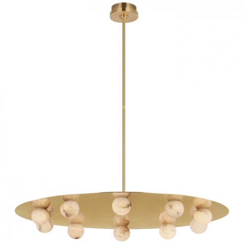 Pertica 36'' Ten Light Chandelier (279|KW 5522MAB-ALB)