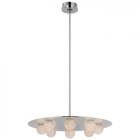 Pertica 24'' Eight Light Chandelier (279|KW 5521PN-ALB)