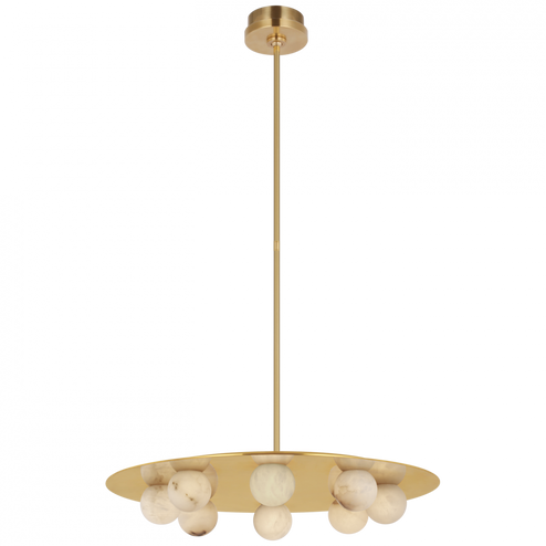 Pertica 24'' Eight Light Chandelier (279|KW 5521MAB-ALB)