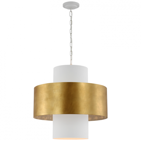 Chalmette 25'' Layered Pendant (279|JN 5332PW/G)