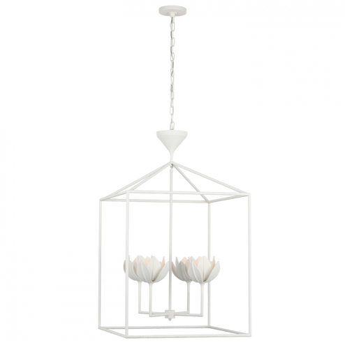 Alberto Large Open Cage Lantern (279|JN 5303PW)