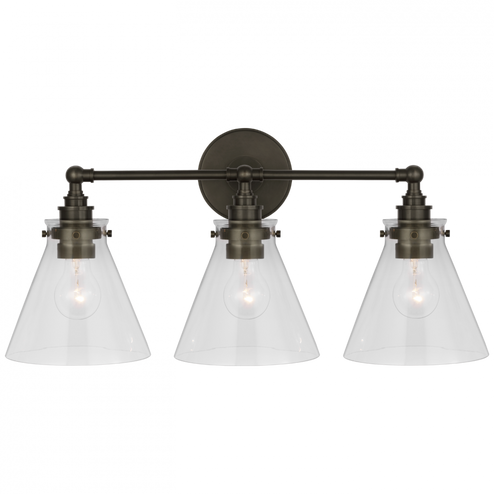 Parkington 24'' Three Light Bath Bar (279|CHD 2529BZ-CG)