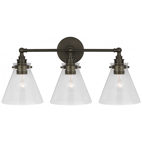 Parkington 24'' Three Light Bath Bar (279|CHD 2529BZ-CG)