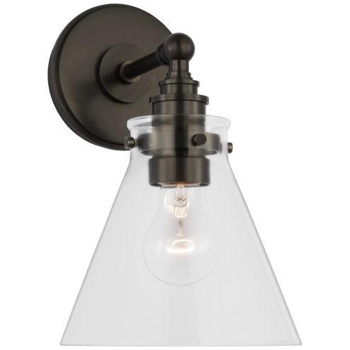 Parkington Small Single Wall Light (279|CHD 2527BZ-CG)