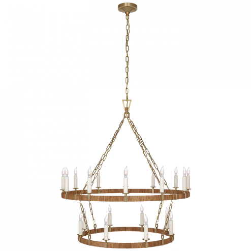 Darlana Large Two Tier Chandelier (279|CHC 5880AB/NRT)