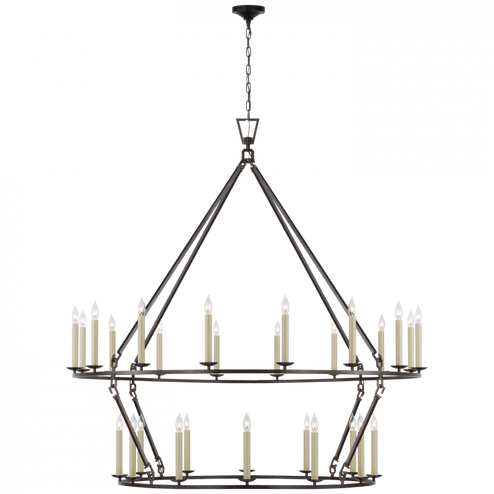 Darlana Oversized Two Tier Chandelier (279|CHC 5277AI)